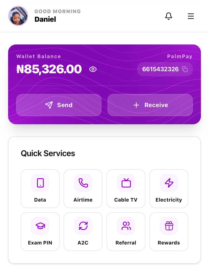 App Dashboard